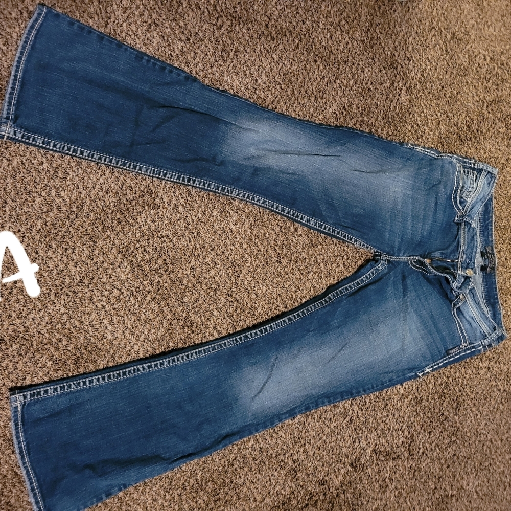 Silver suki jeans 34x34